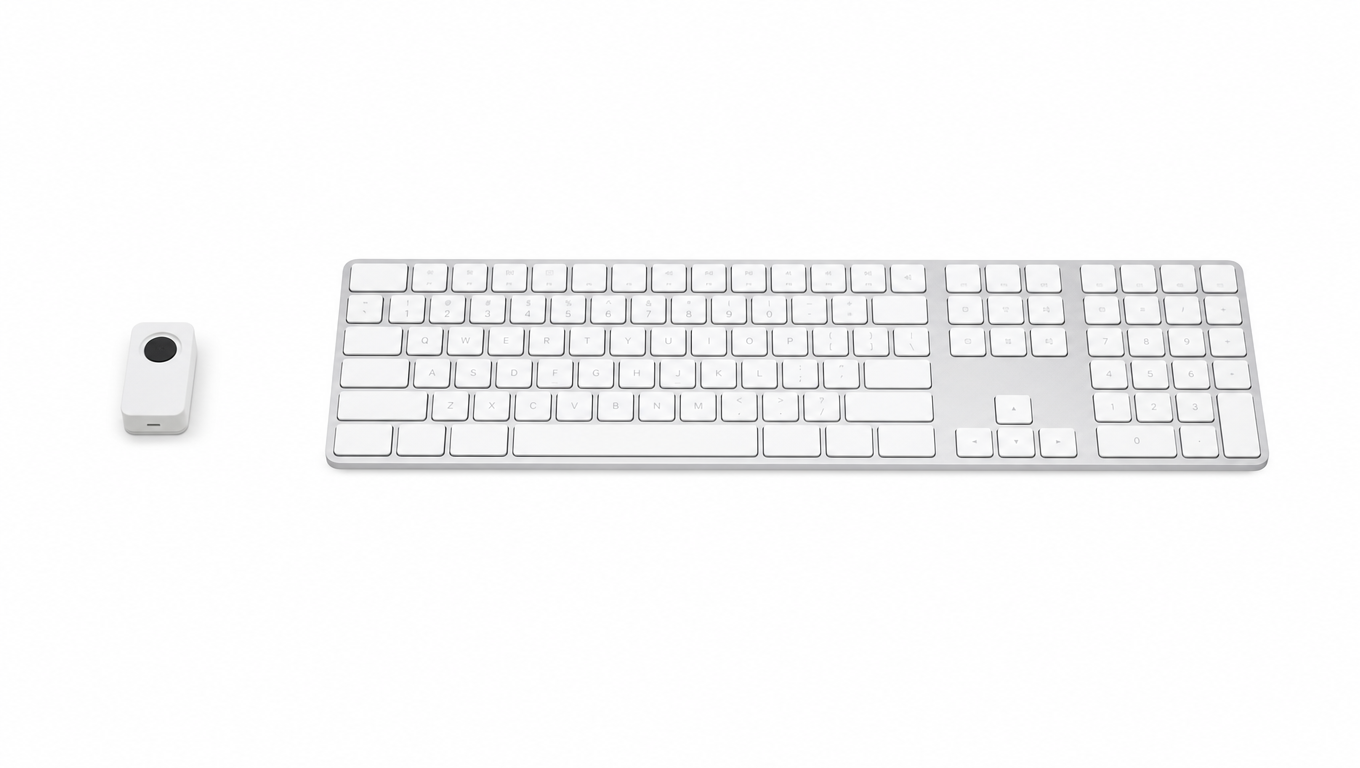 Small TouchPass device vs large Magic Keyboard